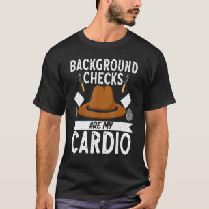 Camiseta Espião Secreto Investigador Privado de Crimesceno