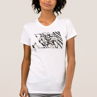 Camiseta espiga do cotovelo