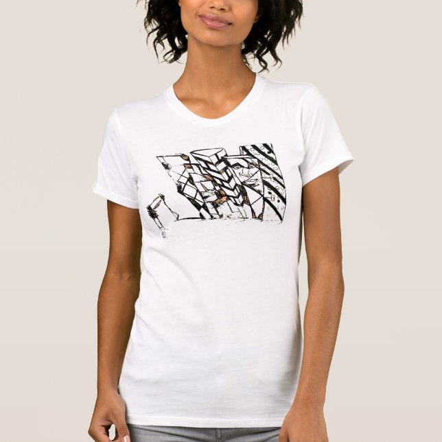 Camiseta espiga do cotovelo (Frente)