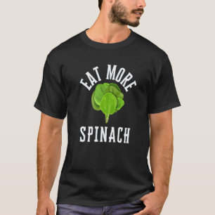 Camiseta Espinafre Baby Espinafre Orgânico E Couve Vegetari