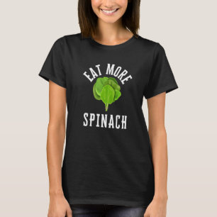 Camiseta Espinafres Orgânicos Do Bebê E Vegetarianos De Kal