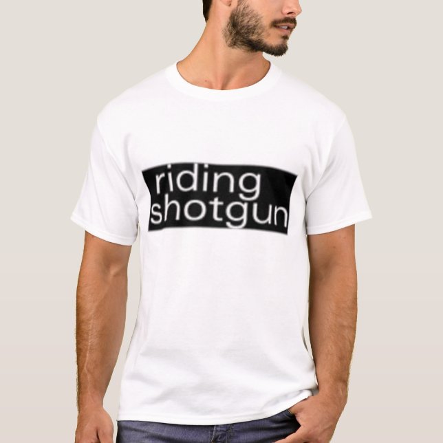 Camiseta Espingarda da equitação (Frente)