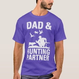 Camiseta Espingarda-d'água Engraçada Caça Pato Caça Pai P