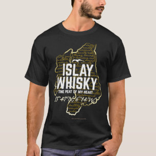 Camiseta Espingarda de Islay e notas de Provando do Whisky 