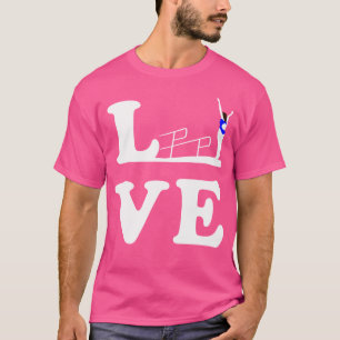 Camiseta Espingarda E Ama De Divisor De Plataformas