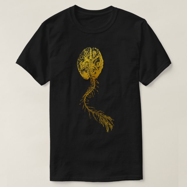 Camiseta Espinha humana 1 (Frente do Design)