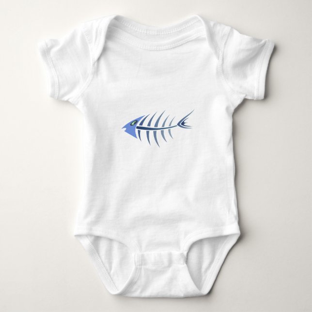 Camiseta Espinhas peixe fishbones (Frente)