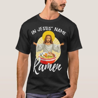 Camiseta Espinheirinho Sagrado Noodle Em Jesus Nome Ramen