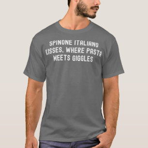 Camiseta Espinone Italiano Bate-Se Onde Uma Massagem Encont