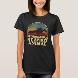 Camiseta Espinossauro Dinossauro Animal Espírito