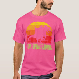 Camiseta Espinossauro - Dinossauro Vintage Retro Paleontólo