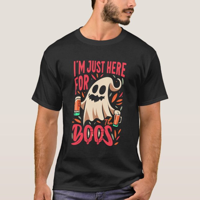 Camiseta Espiões Espectrais: O Fantasma Boozy (Frente)
