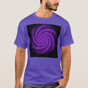 Camiseta Espirais de fundo abstrato soft IV