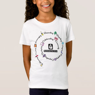 Camiseta Espiral Colorido Blacksburg - Juventude