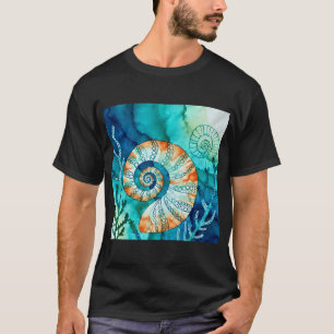 Camiseta Espiral de Sonho do Profundo
