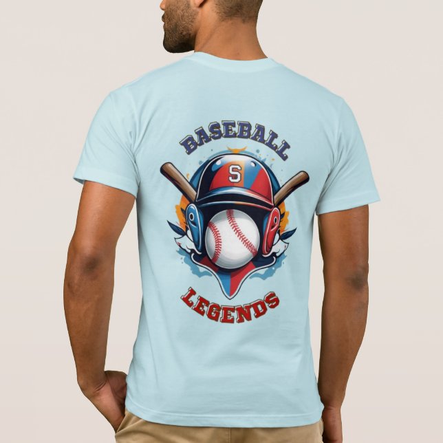 Camiseta Espírito All-Star: Esporte Clássico do Baseball Es (Verso)
