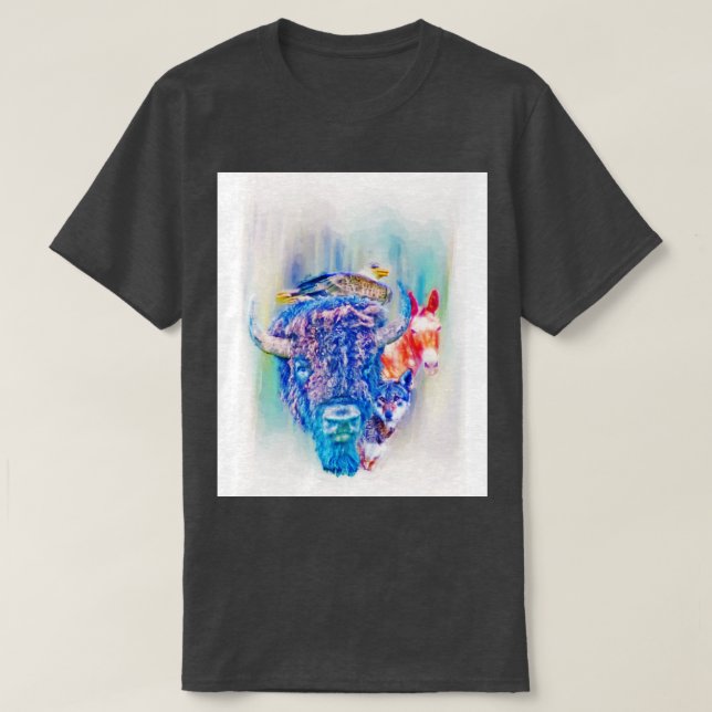 Camiseta Espírito Americano (Frente do Design)