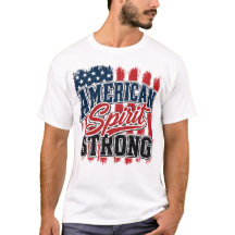 Espírito Americano Forte 4 de Julho Patriótico