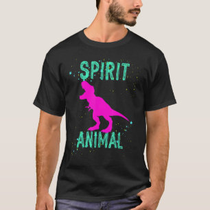 Camiseta Espírito Animal Dinossauro Sobretudo Animais Confo