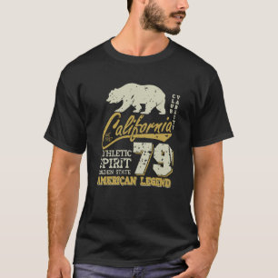 Camiseta Espírito atlético da Califórnia