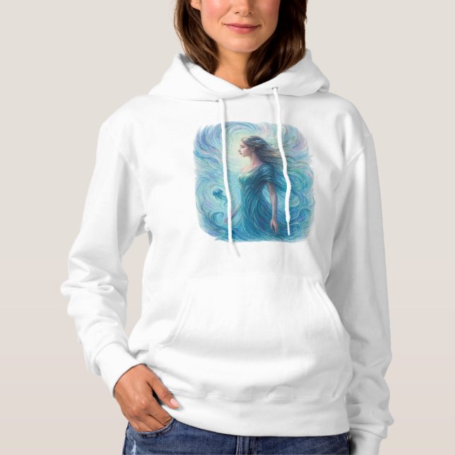 Camiseta Espírito Celestial no Cosmos Giratório (Frente)
