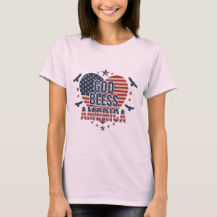 Camiseta Espírito da América: Vista sua liberdade