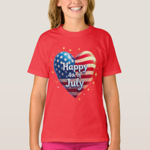 Camiseta Espírito da América: Vista sua liberdade.