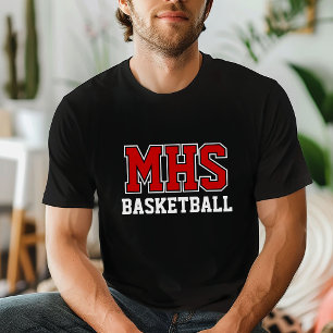 Camiseta Espírito da Equipe de Basquete Personalizada de Pr