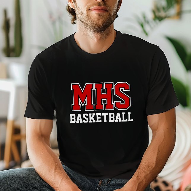 Camiseta Espírito da Equipe de Basquete Personalizada de Pr (Criador carregado)