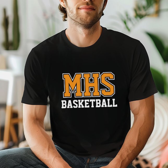 Camiseta Espírito da Equipe Personalizada de Basquete, em P (Criador carregado)