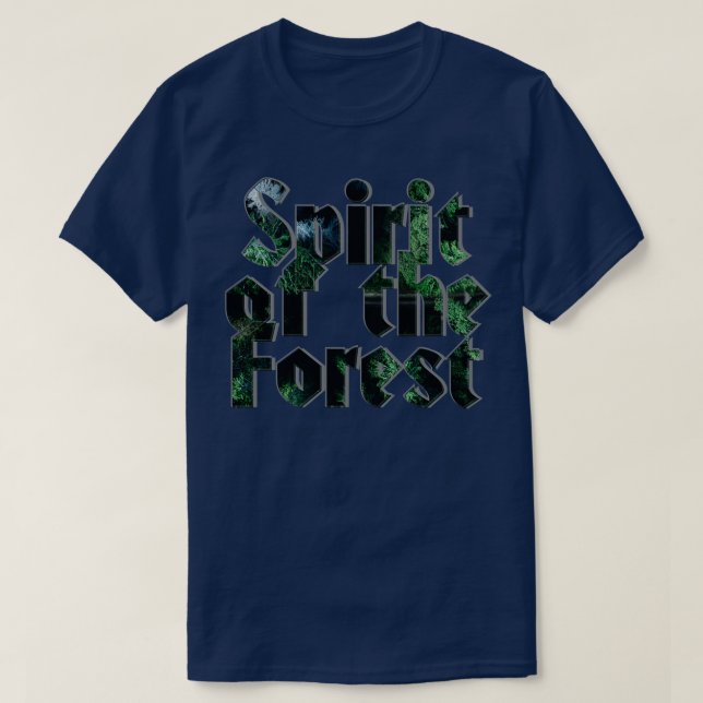 Camiseta Espírito da Floresta (Frente do Design)