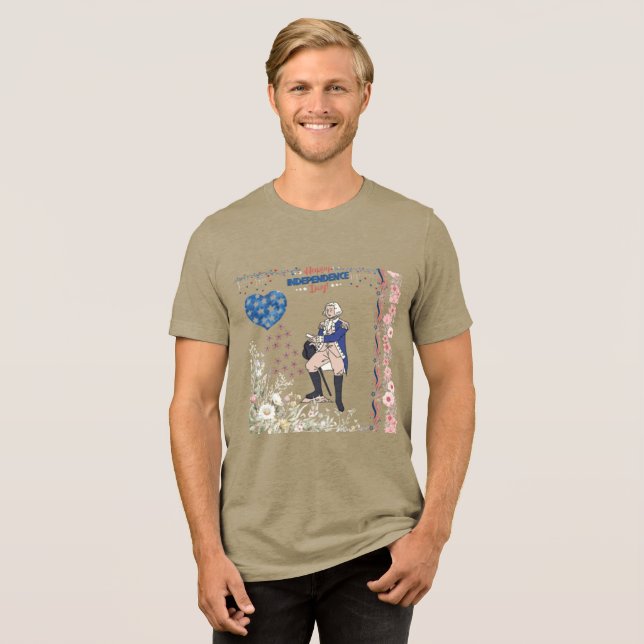 Camiseta Espírito da Independência Glow olive (Frente Completa)
