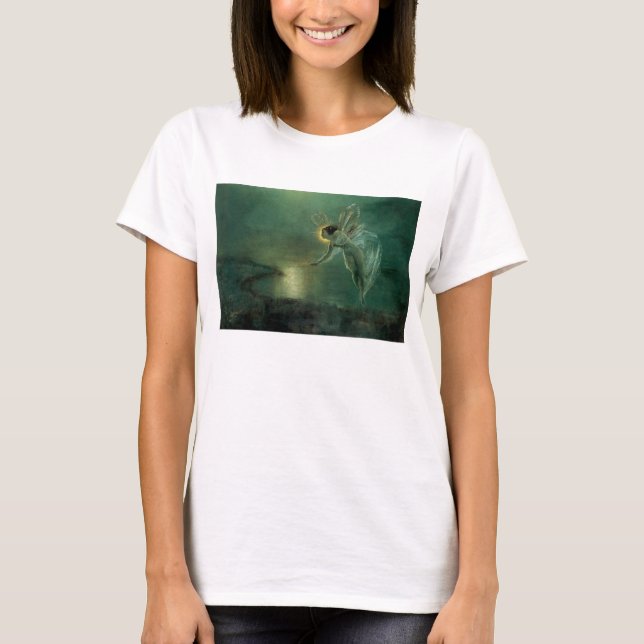 Camiseta Espírito da Noite por Grimshaw, Fada Vitoriana (Frente)