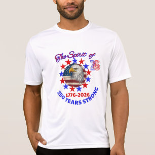CAMISETA ESPÍRITO DE 26: 250 ANOS DE FORÇA