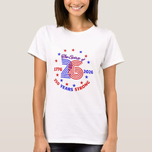 CAMISETA ESPÍRITO DE 26 A 250 ANOS FORTE