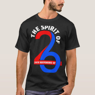 Camiseta Espírito De 26 América 2026 250 Anos 4 De Julho 17