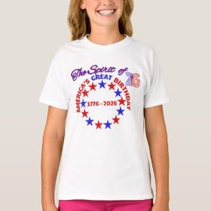 CAMISETA ESPÍRITO DE 26 - ANIVERSÁRIO EXCELENTE DA AMÉRICA