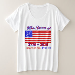 CAMISETA ESPÍRITO DE 26: O BICENTENNIAL MAIS 50