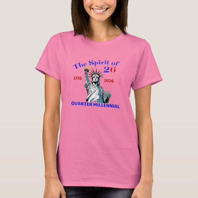 CAMISETA ESPÍRITO DE 26 - QUARTO MILÊNIO (Frente)