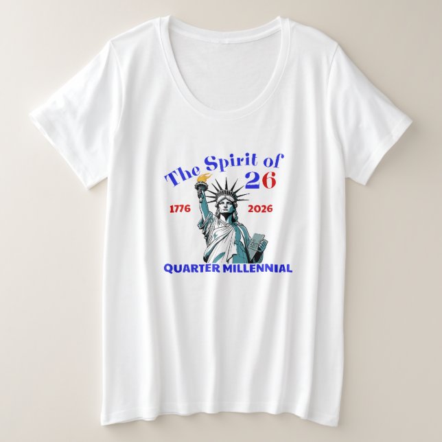 CAMISETA ESPÍRITO DE 26 - QUARTO MILÊNIO (Frente do Design)
