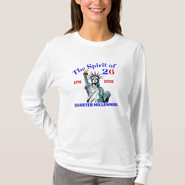 CAMISETA ESPÍRITO DE 26 - QUARTO MILÊNIO (Frente)