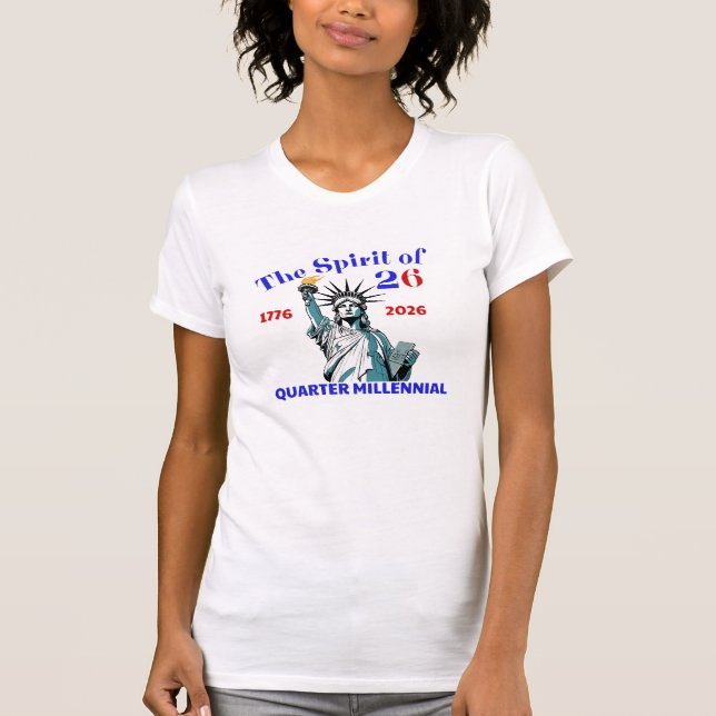 CAMISETA ESPÍRITO DE 26 - QUARTO MILÊNIO (Frente)