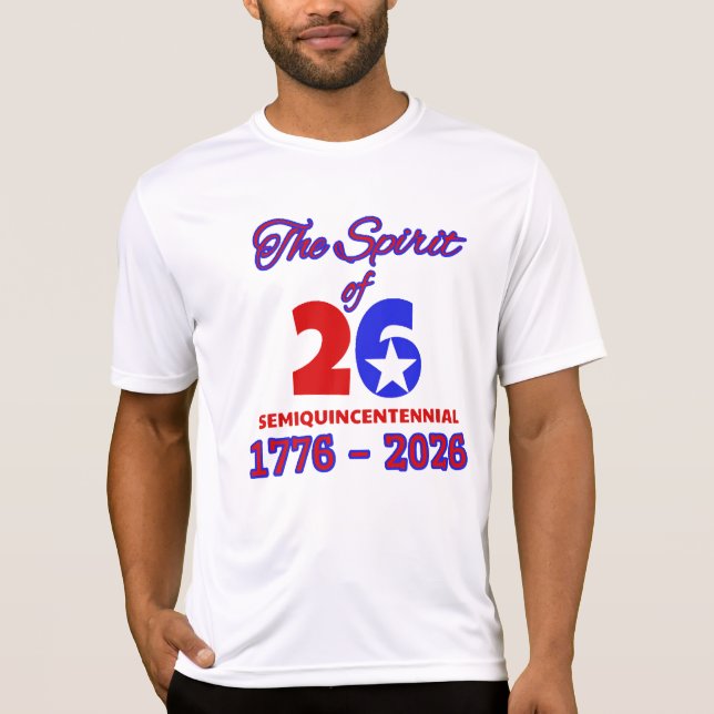 CAMISETA ESPÍRITO DE 26: SEMIQUINCENTENNIAL (Frente)