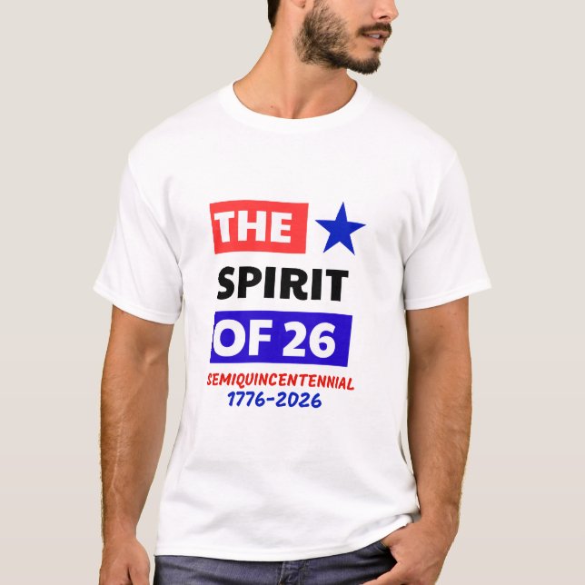 CAMISETA ESPÍRITO DE 26: SEMIQUINCENTENNIAL (Frente)