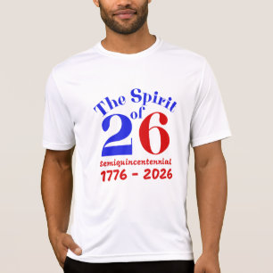 CAMISETA ESPÍRITO DE 26: SEMIQUINCENTENNIAL