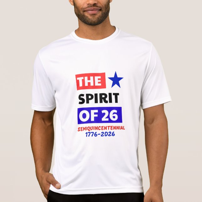CAMISETA ESPÍRITO DE 26: SEMIQUINCENTENNIAL (Frente)