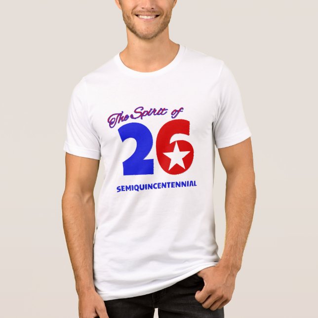 CAMISETA ESPÍRITO DE 26: SEMIQUINCENTENNIAL (Frente)