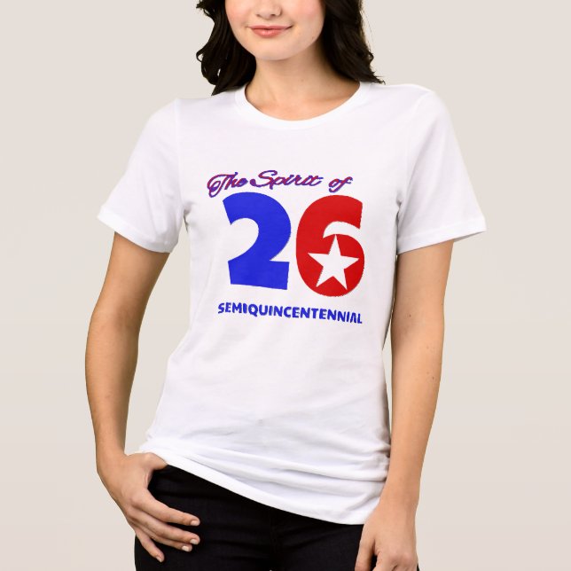 CAMISETA ESPÍRITO DE 26: SEMIQUINCENTENNIAL (Frente)
