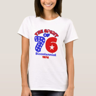 CAMISETA ESPÍRITO DE 76: BICENTENNIAL 1976