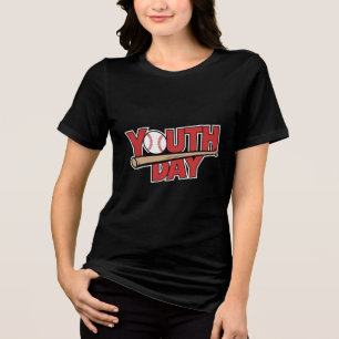 Camiseta Espírito de Baseball Juvenil
